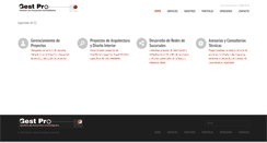 Desktop Screenshot of gestiondeproyectos.cl